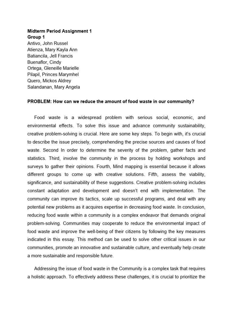 Real World Problem | PDF