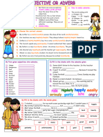 Adjective or Adverb Grammar Guides - 20789