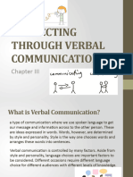 Connecting Through Verbal Communication