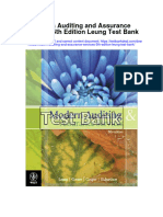 Modern Auditing and Assurance Services 5th Edition Leung Test Bank