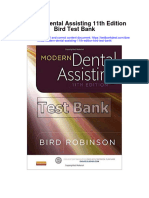 Modern Dental Assisting 11th Edition Bird Test Bank