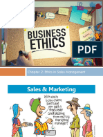 Chapter 2 Sales Management Ethics