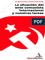 La Situación Del Movimiento Comunista Internacional y Nuestras Tareas