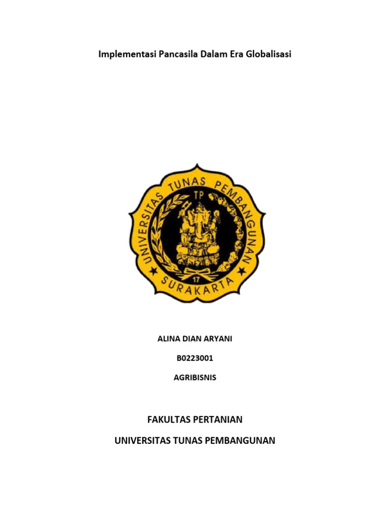 Implementasi Pancasila Pdf