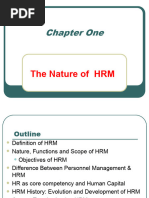 Chapter 1 HRM