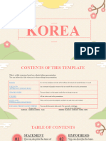Korean History Timeline Thesis XL