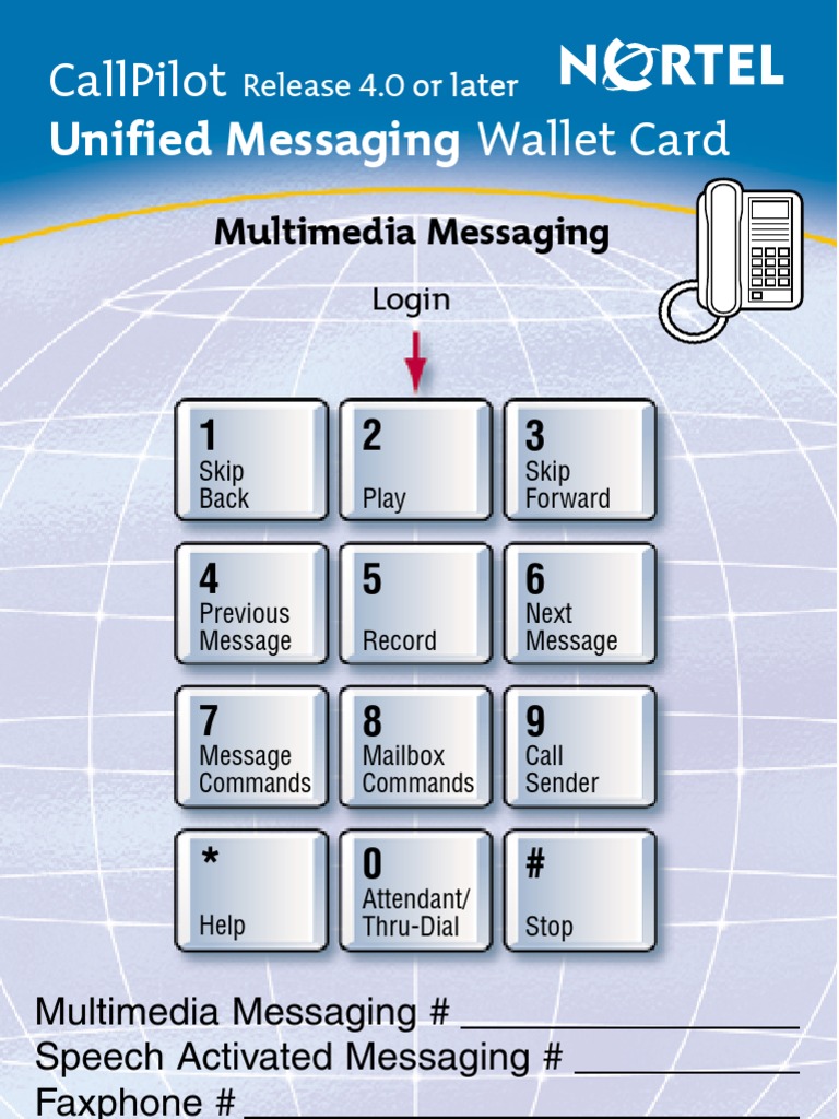 NN44200-112 01.01 QRC | PDF | Cyberspace | Computing
