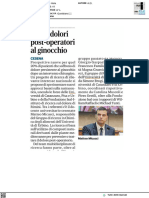 Addio Dolori Post Operatori Al Ginocchio - Il Corriere Di Romagna Del 3 Novembre 2023