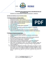 Documentação Necessária para Incentivo Fiscal Com Redução de Até 60 % Do Iptu, Itbi