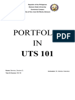 Uts Portfolio (Format)