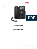 X1S+X1SP+X1SG User+Manual-EN V1.0