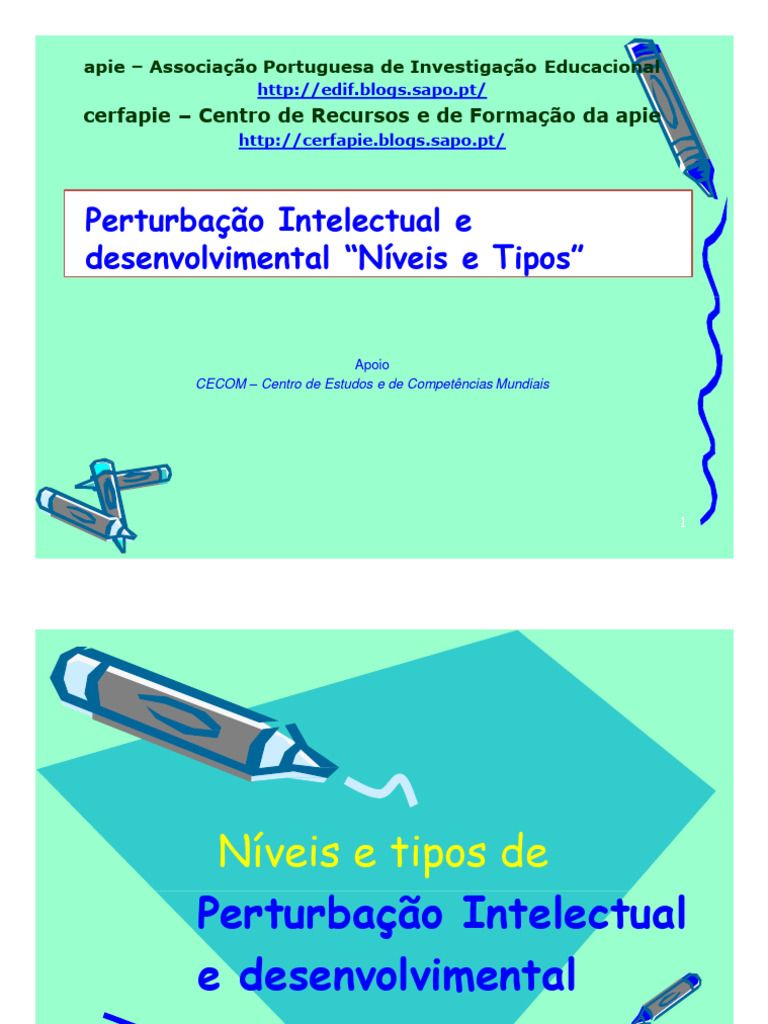 Desenvolvimento Intelectual 1 | PDF