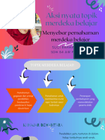 Aksi Nyata Topik Merdeka Belajar