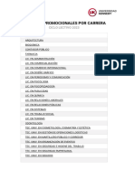 Materias Promocionales - Ciclo 2023