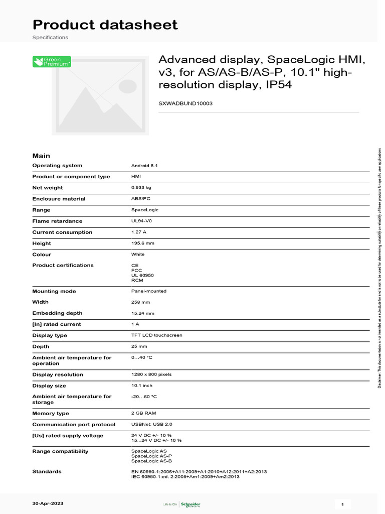 EcoStruxure™ Building Operation Software - SXWADBUND10003 | PDF