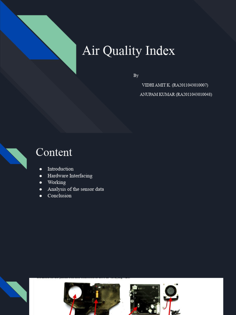 Air Quality Monitoring System Analysis | PDF
