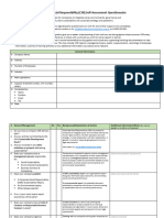 CSR Self Assessment DCA Update March 2023