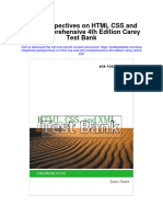 New Perspectives On HTML Css and XML Comprehensive 4th Edition Carey Test Bank