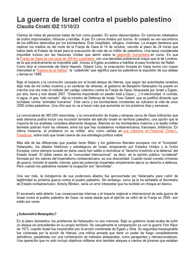 Palestina | PDF