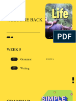 English 1 - Life - WEEK5