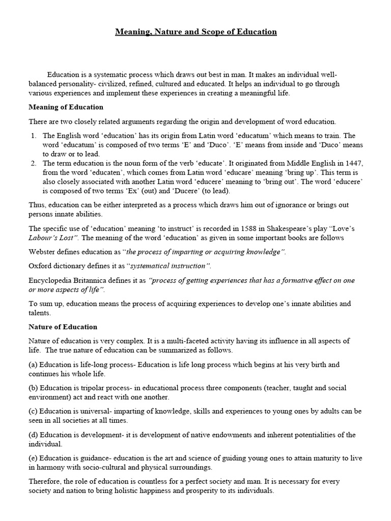 meaning-nature-and-scope-of-education-pdf-philosophy-of-education
