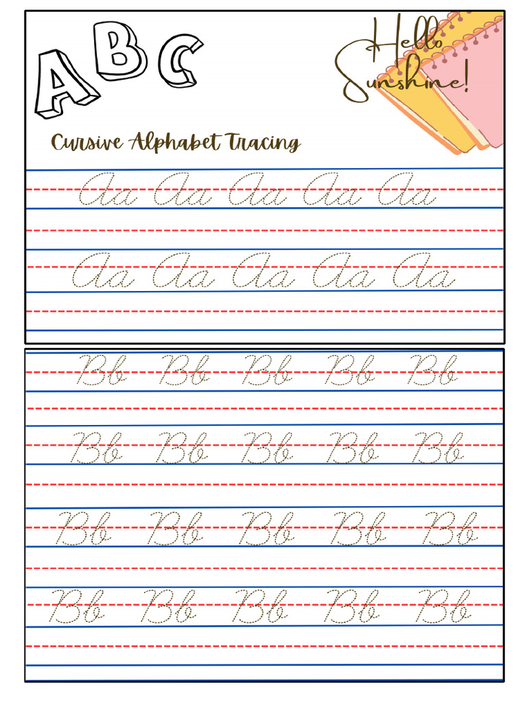 Cursive Alphabet1 | PDF