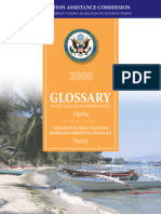 Tagalog Glossary of Election Terms