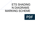 A56 Sets Shading Venn Diagrams Marking Scheme