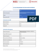 Informacion PROGRAMA 3006