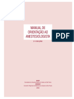 01. Manual de Orientação Ao Anestesiologia Autor Gabriel David Hushi e David Ferez