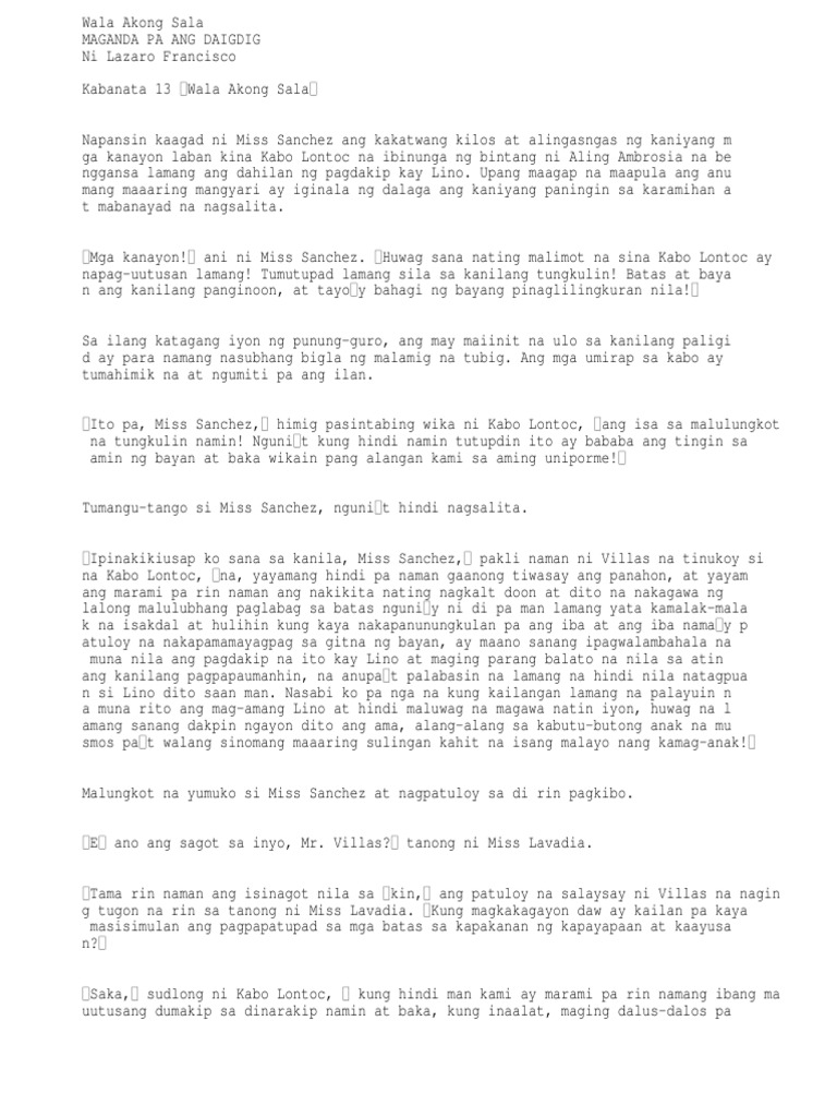 Maganda Pa Ang Daigdig Compress PDF