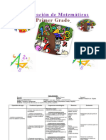 PLAN DE CLASE PRIMER GRADO - Docx Versión 1