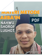 Metode Arbain Nahwu Shorof Lughot -Kyai Muharror Demak