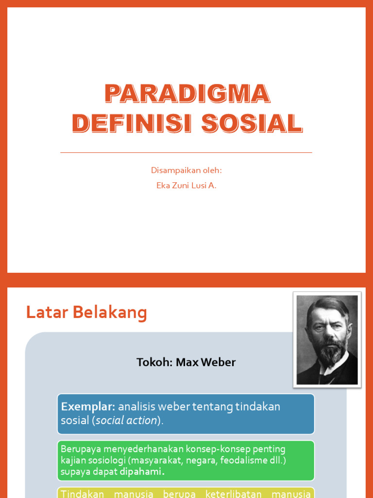 10Paradigma Definisi Sosial PDF