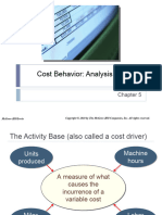 Cost Behavior