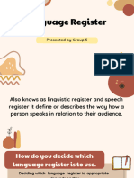Language Register 1