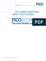 Frequently Asked Questions About FICO Scores