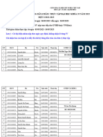 THỰC TẬP ĐỢT 3 NĂM 2022-2023