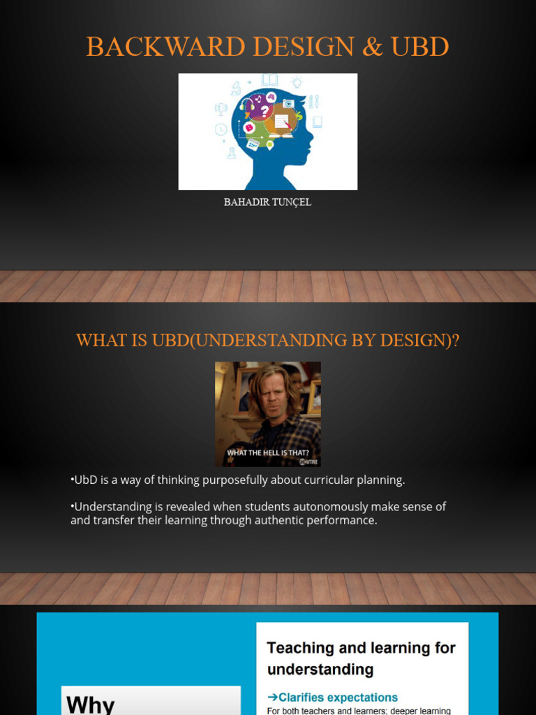 Backward Design Ubd Pdf