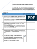 Form F: Salesperson's Checklist On Customer Due Diligence (CDD) For