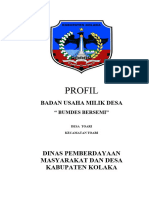 PROFIL BUMDES Desa Toari 2023