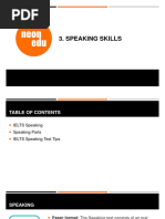 Speaking Skills