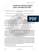 Review Paper On Power Theft Detection and Prevention Ijariie12711