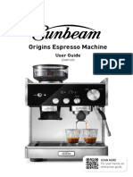 EMM7300SS Sunbeam Coffee Machine Origins User Guide E69d4f8840