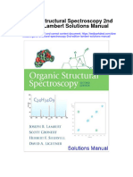Organic Structural Spectroscopy 2nd Edition Lambert Solutions Manual