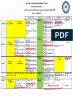 Emplois Du Temps S1 (V10)