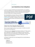 How To Measure Salesforce User Adoption