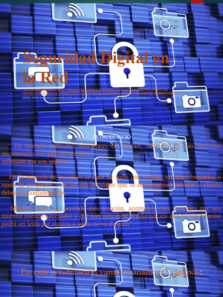 Seguridad Digital En La Red Pdf Acoso Cibernético Internet