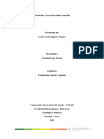 Rubrica y Estructura para Realización de Informe Final