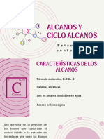 Química-Conformación de Los Alcanos - Jimena, César y Hellen